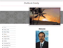 Tablet Screenshot of poothicote.net